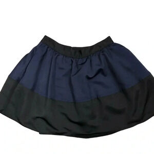 Express navy and black color block skirt‎ women size 10